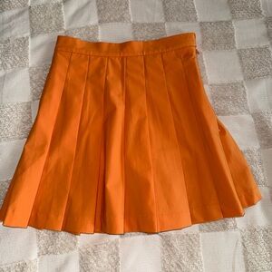 NWOT J.Lindeberg Vibrant Orange Adina Skort size small
